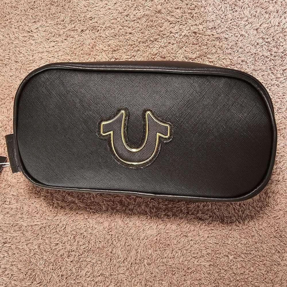 NWT True Religion Cosmetic Travel Toiletry Bag